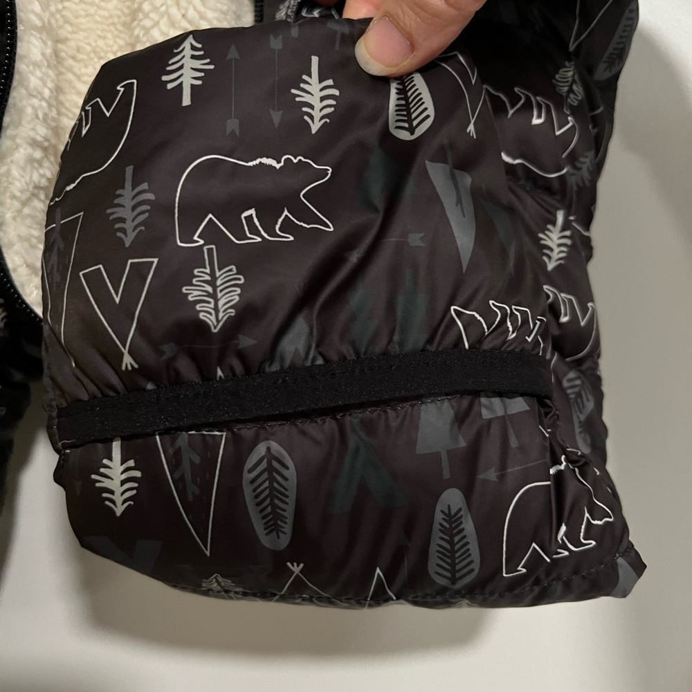 Eddie Bauer Infant Down Snowsuit Woodland Print - Picture 7 of 9